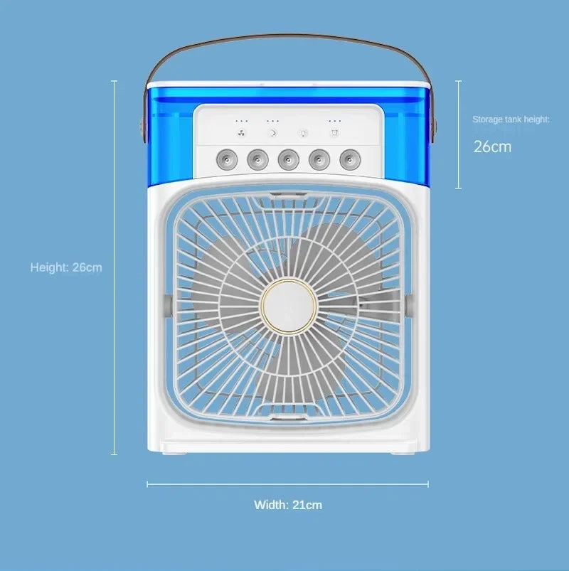 Ventilador Umidificador de Ar Portátil Hydra Max Dominati™