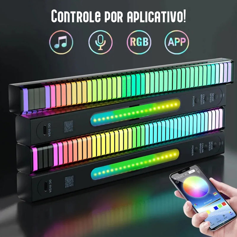 Strip Light LED Com Captação de Som- Dominati™